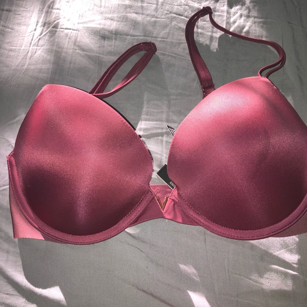 Maroon push up Victoria’s Secret bra